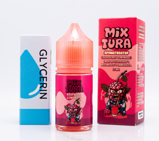 Жидкость Mixtura Salt Raspberry Lemonade 30ml 30mg со вкусом малинового лимонада (набор компонентов)