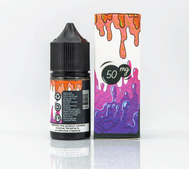 Рідина Mixtura Salt Cherry 30ml 30mg на сольовому нікотині зі смаком вишні Рідина Mixtura Salt Cherry 30ml 30mg на сольовому нікотині зі смаком вишні