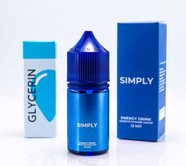 Рідина Simply Salt Energy Drink 30ml 30mg зі смаком енергетика (набір компонентів)