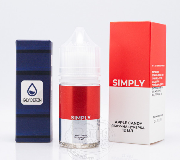 Жидкость Simply Salt Apple Candy 30ml 30mg со вкусом яблочных конфет (набор компонентов)