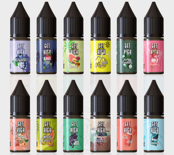 Жидкость Get High Salt 10ml на солевом никотине Жидкость Get High Salt 10ml на солевом никотине