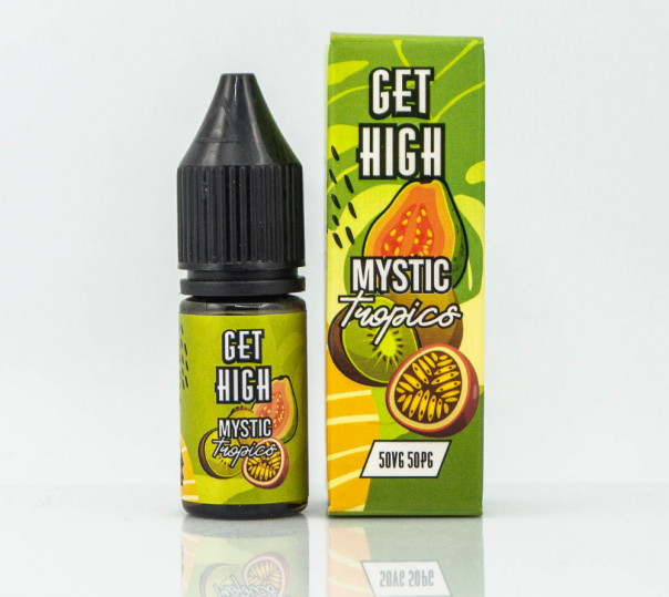 Жидкость Get High Salt Mystic Tropics 10ml 50mg на солевом никотине со вкусом тропических фруктов