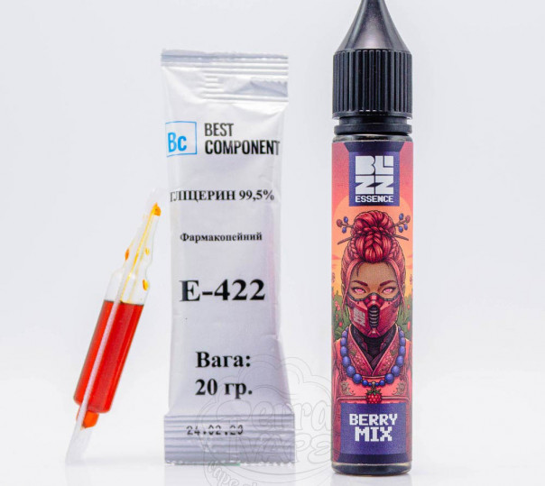 Рідина Blizz Essence Salt Berry Mix 30ml 50mg зі смаком лісових ягід (набір компонентів)