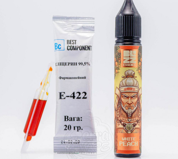 Рідина Blizz Essence Salt Spearmint 30ml 50mg зі смаком білого персика (набір компонентів)