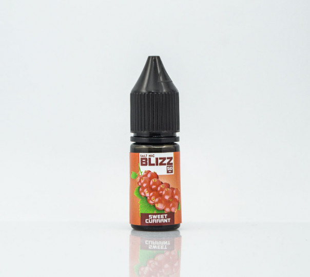 Жидкость Blizz Salt Sweet Currant 10ml 50mg на солевом никотине со вкусом смородины
