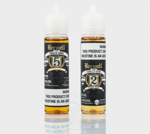 Рідина Brewell Tobacco Series Organic 60ml на органічному нікотині
