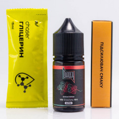 Chaser Black Ultra Salt Wild Strawberry Mint 30ml 50mg