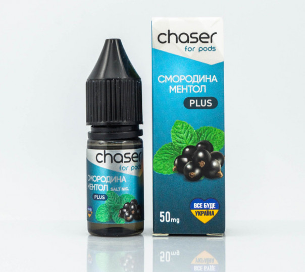 Рідина Chaser For Pods Balance Salt Смородина ментол 10ml 30mg на сольовому нікотині