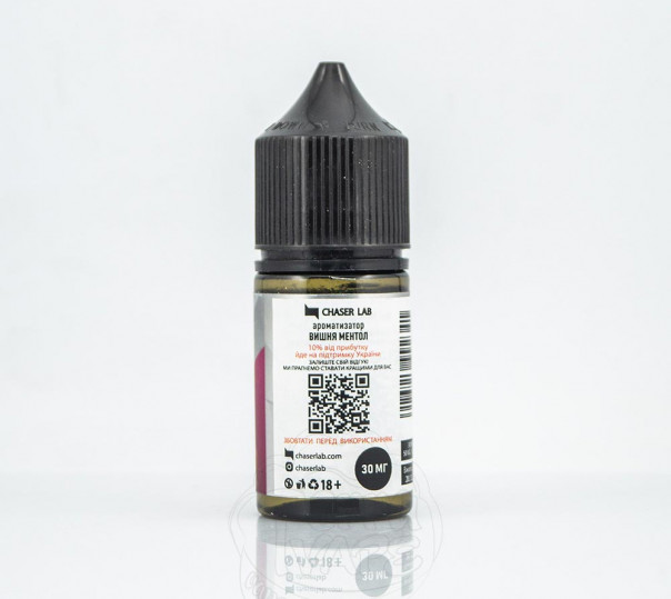 Жидкость Chaser For Pods Balance Salt Вишня Ментол 30ml 30mg на солевом никотине Жидкость Chaser For Pods Balance Salt Вишня Ментол 30ml 30mg на солевом никотине