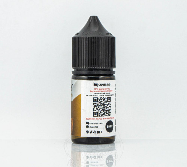 Жидкость Chaser For Pods Balance Salt Табак 30ml 30mg на солевом никотине Жидкость Chaser For Pods Balance Salt Табак 30ml 30mg на солевом никотине