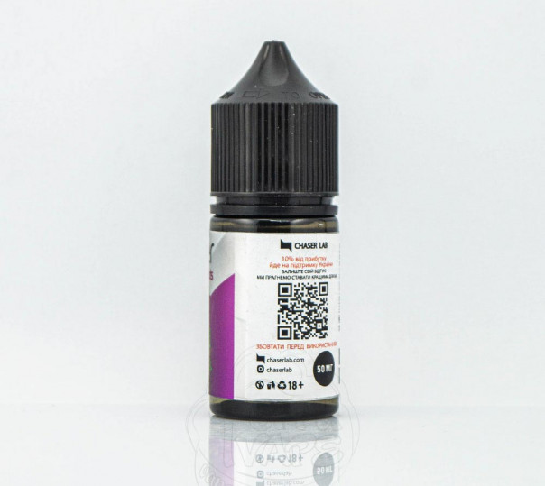 Рідина Chaser For Pods Balance Salt Виноград 30ml 30mg на сольовому нікотині Рідина Chaser For Pods Balance Salt Виноград 30ml 30mg на сольовому нікотині