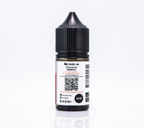 Жидкость Chaser For Pods Balance ICE Salt Вишня ICE 30ml 30mg на солевом никотине