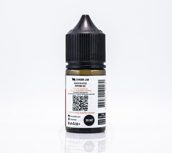 Жидкость Chaser For Pods Balance ICE Salt Персик ICE 30ml 30mg на солевом никотине Жидкость Chaser For Pods Balance ICE Salt Персик ICE 30ml 30mg на солевом никотине