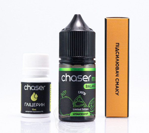 Рідина Chaser Mix Ultra Salt Смузі 30ml 65mg (набір компонентів)