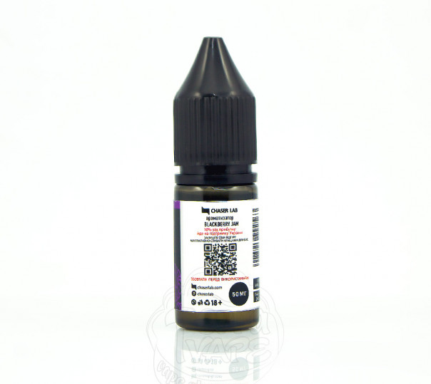Рідина Chaser Mix Plus Salt Ожиновий джем 10ml 50mg на сольовому нікотині Рідина Chaser Mix Plus Salt Ожиновий джем 10ml 50mg на сольовому нікотині