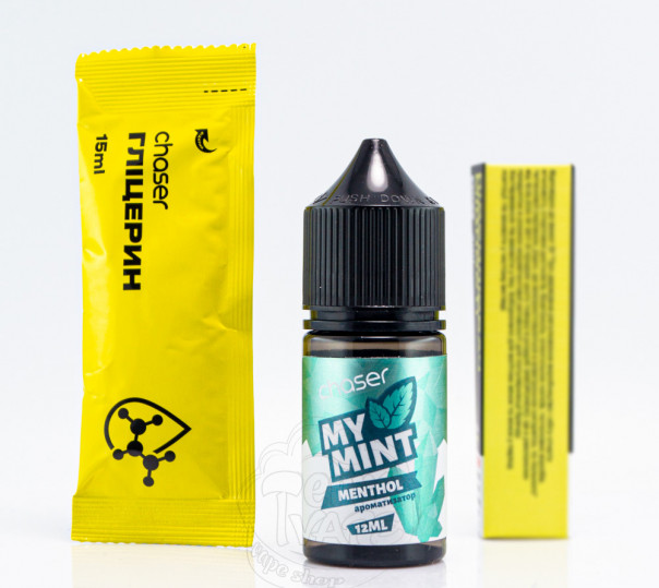 Рідина Chaser My Mint Salt Menthol 30ml 50mg зі смаком ментолу (набір компонентів)