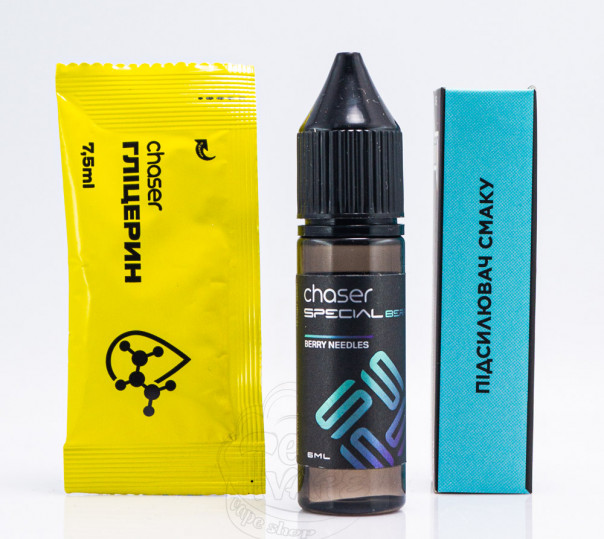 Рідина Chaser Special Berry Salt Berry Needles 15ml 65mg зі смаком ягід з хвоєю (набір компонентів)