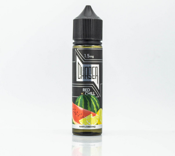 Рідина Chaser Black Organic Red Chill 60ml 3mg на органічному нікотині зі смаком кавунового лимонаду