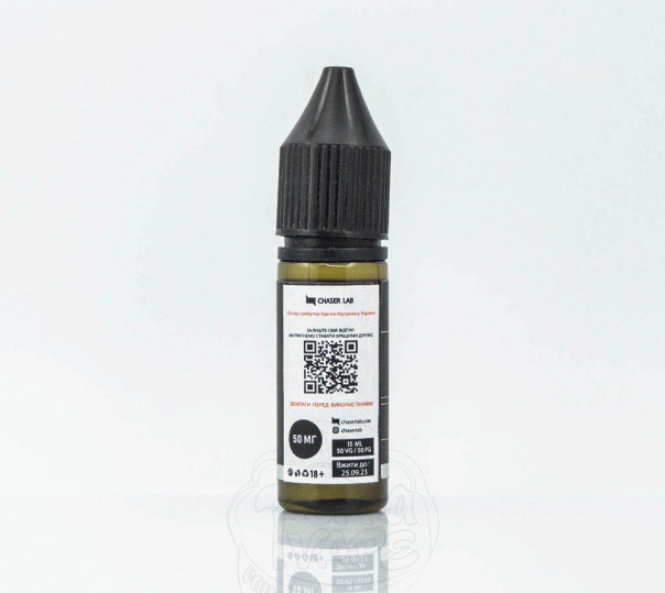 Рідина Chaser Black Salt Pink Punch 15ml 50mg на сольовому нікотині зі смаком рожевого лимонаду Рідина Chaser Black Salt Pink Punch 15ml 50mg на сольовому нікотині зі смаком рожевого лимонаду