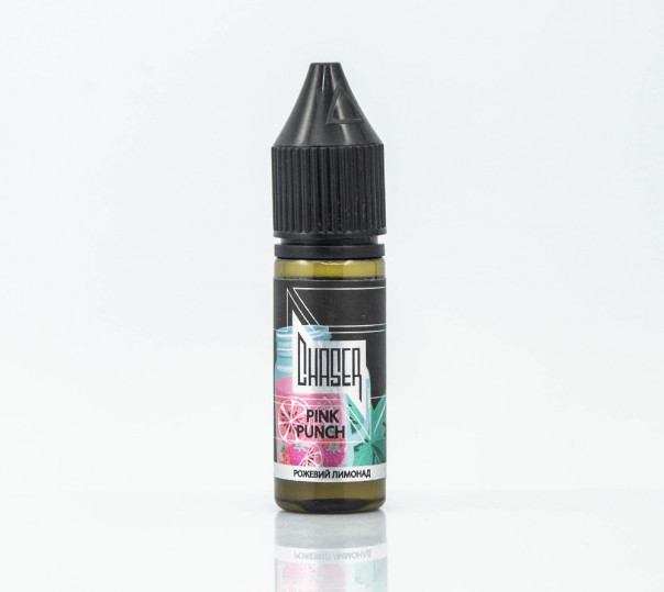 Рідина Chaser Black Salt Pink Punch 15ml 50mg на сольовому нікотині зі смаком рожевого лимонаду