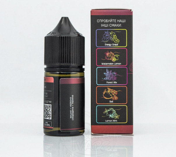 Рідина Chaser Black Salt New Triple Berry 30ml 30mg на сольовому нікотині зі смаком ягід Рідина Chaser Black Salt New Triple Berry 30ml 30mg на сольовому нікотині зі смаком ягід