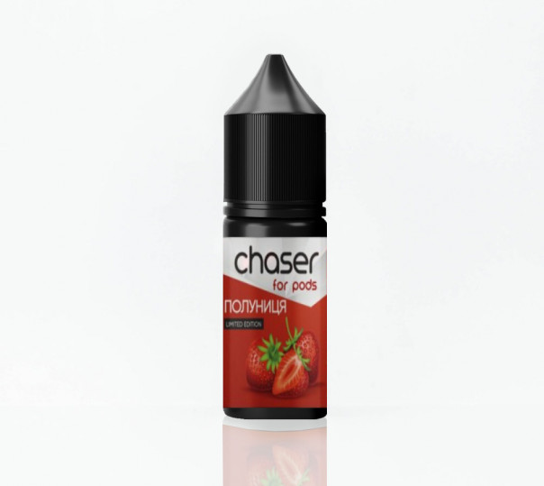 Рідина Chaser For Pods Salt Полуниця 15ml 50mg на сольовому нікотині