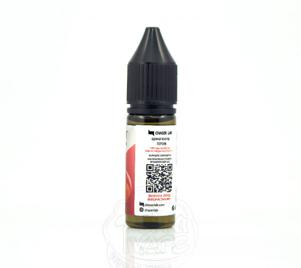 Рідина Chaser For Pods Plus Salt Персик 15ml 50mg на сольовому нікотині Рідина Chaser For Pods Plus Salt Персик 15ml 50mg на сольовому нікотині