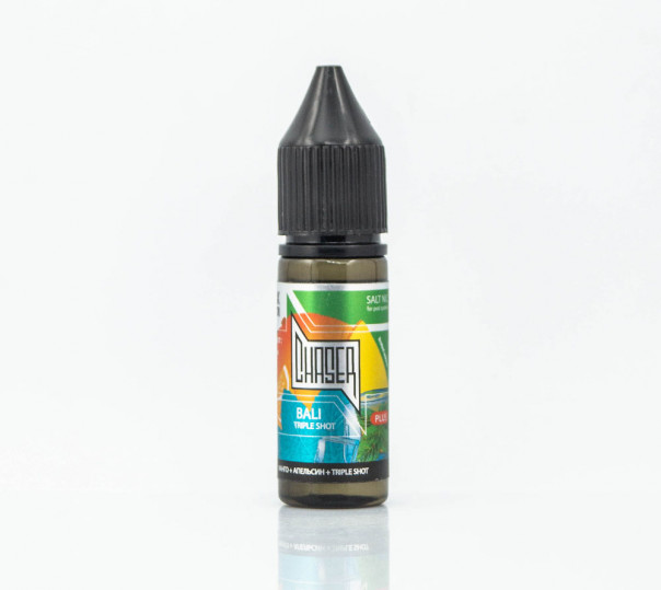 Рідина Chaser For Pods Plus Salt Bali Triple Shot 15ml 50mg на сольовому нікотині