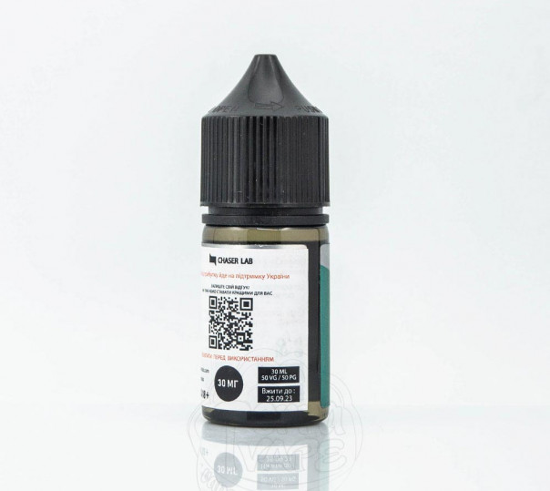 Жидкость Chaser For Pods Salt Ментол Черника 30ml 30mg на солевом никотине Жидкость Chaser For Pods Salt Ментол Черника 30ml 30mg на солевом никотине