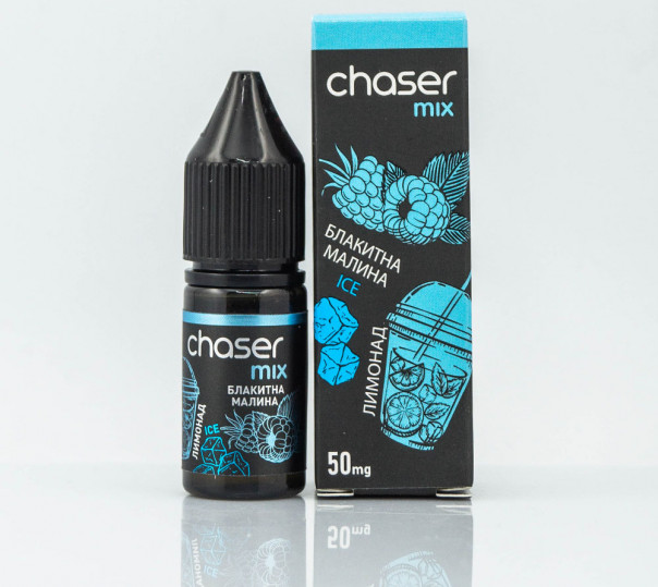 Рідина Chaser Mix ICE Salt Блакитна малина лимонад Ice 10ml 30mg на сольовому нікотині