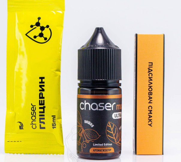 Жидкость Chaser Mix Ultra Salt Вишня Табак 30ml 50mg (набор компонентов)