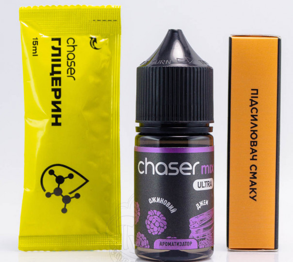 Рідина Chaser Mix Ultra Salt Ожиновий джем 30ml 65mg (набір компонентів)