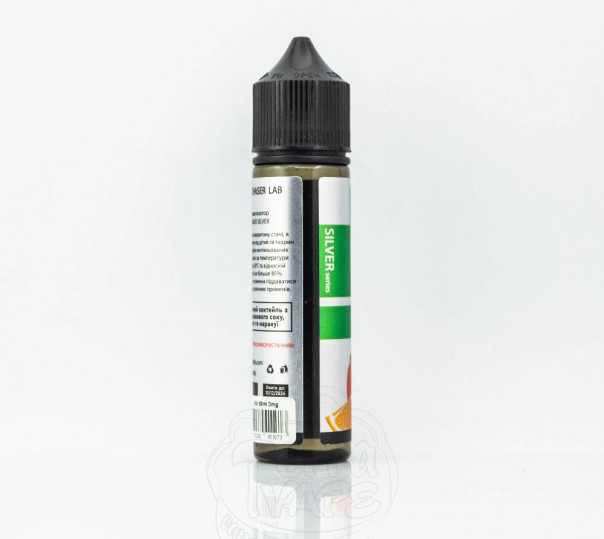 Рідина Chaser Silver Organic Organic Bali Plus+ 60ml 0mg без нікотину зі смаком манго, маракуї та апельсина