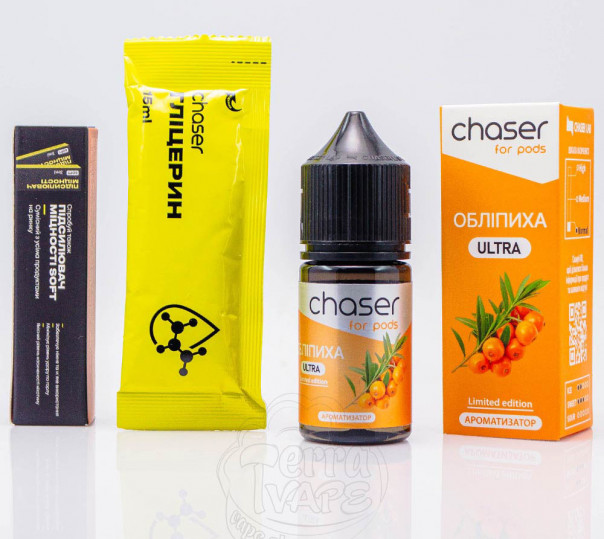 Жидкость Chaser For Pods Ultra Salt Облепиха 30ml 65mg (набор компонентов)