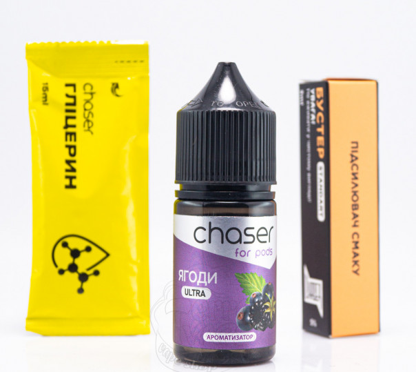Жидкость Chaser For Pods Ultra Salt Ягоды 30ml 50mg (набор компонентов)