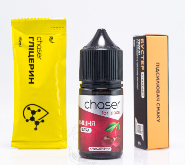 Жидкость Chaser For Pods Ultra Salt Вишня 30ml 50mg (набор компонентов)