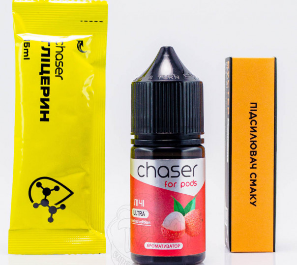 Рідина Chaser For Pods Ultra Salt Личи 30ml 65mg (набір компонентів)