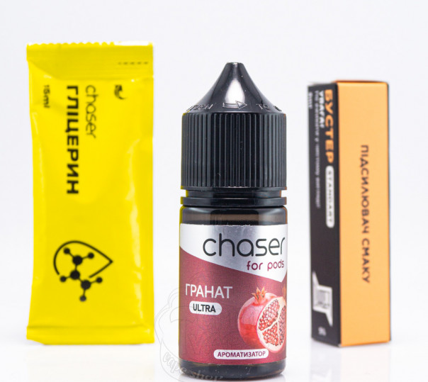 Жидкость Chaser For Pods Ultra Salt Гранат 30ml 50mg (набор компонентов)