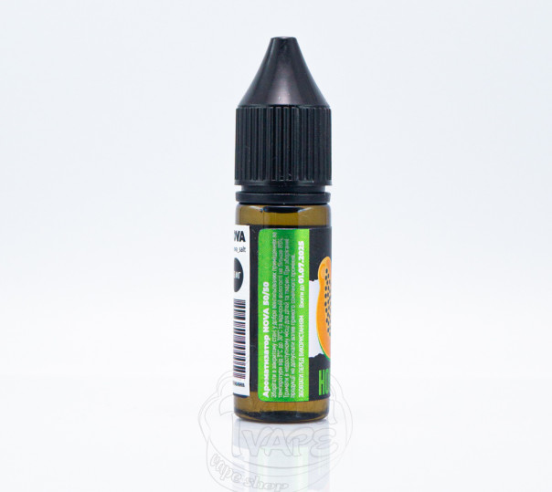Рідина Nova Salt Honeydew Papaya 15ml 30mg на сольовому нікотині зі смаком дині та папайї Рідина Nova Salt Honeydew Papaya 15ml 30mg на сольовому нікотині зі смаком дині та папайї