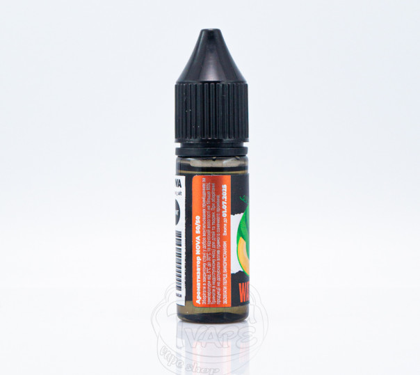 Рідина Nova Salt Watermelon Melon 15ml 50mg на сольовому нікотині зі смаком кавуна та дині Рідина Nova Salt Watermelon Melon 15ml 50mg на сольовому нікотині зі смаком кавуна та дині