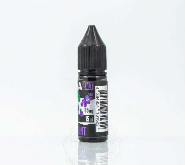 Рідина Nova Salt Berry Mint 15ml 65mg на сольовому нікотині зі смаком лісових ягід з м'ятою Рідина Nova Salt Berry Mint 15ml 65mg на сольовому нікотині зі смаком лісових ягід з м'ятою
