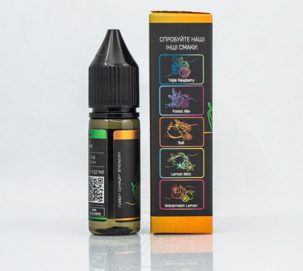 Рідина Chaser Black Salt New Flirt 15ml 50mg на сольовому нікотині зі смаком апельсина, полуниці та гуави Рідина Chaser Black Salt New Flirt 15ml 50mg на сольовому нікотині зі смаком апельсина, полуниці та гуави
