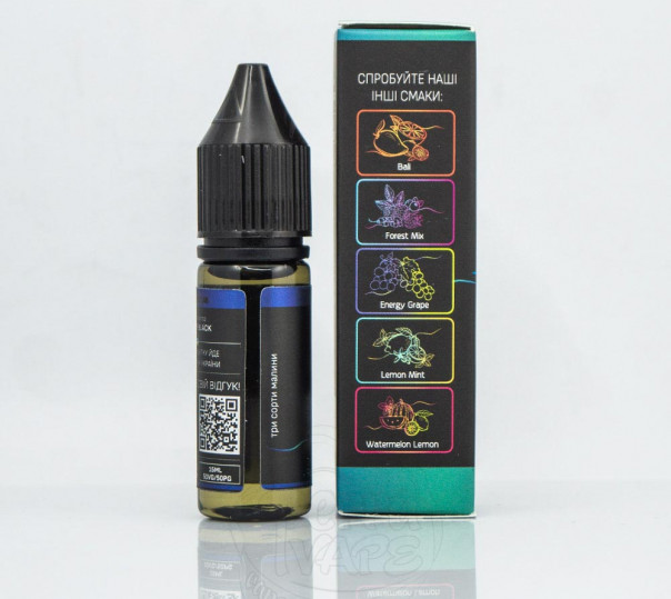 Жидкость Chaser Black Salt New Triple Raspberry 15ml 50mg на солевом никотине со вкусом малины Жидкость Chaser Black Salt New Triple Raspberry 15ml 50mg на солевом никотине со вкусом малины