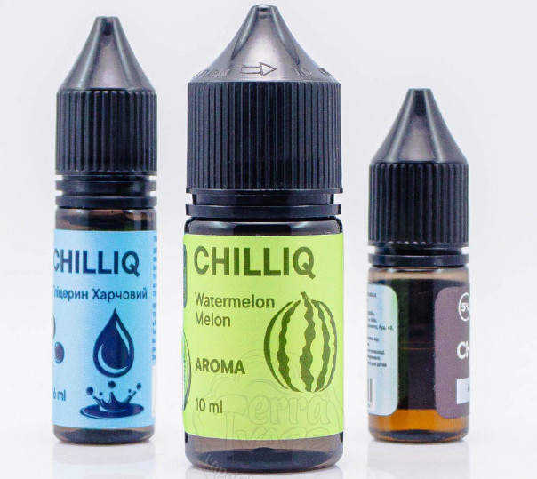 Рідина Chill Up ChilLiq Salt Watermelon Melon 30ml 50mg зі смаком кавуна та дині (набір компонентів)