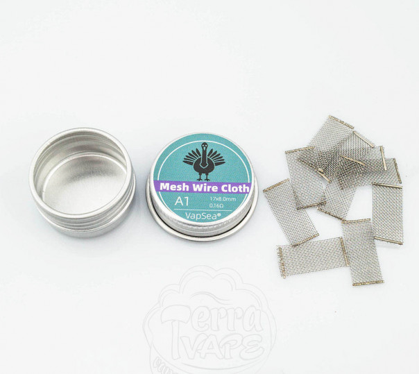 Сетка для вейпа Vapsea Mesh Coil 10 штук Сетка для вейпа Vapsea Mesh Coil 10 штук