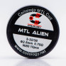 Спіралі Coilology Pre-built MTL Alien Coil 10 штук (готовий койл для вейпу) Спіралі Coilology Pre-built MTL Alien Coil 10 штук (готовий койл для вейпу)