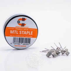 Спіралі Coilology Pre-built MTL Staple Coils 10 штук (готовий койл) KA1 0.68 Ом
