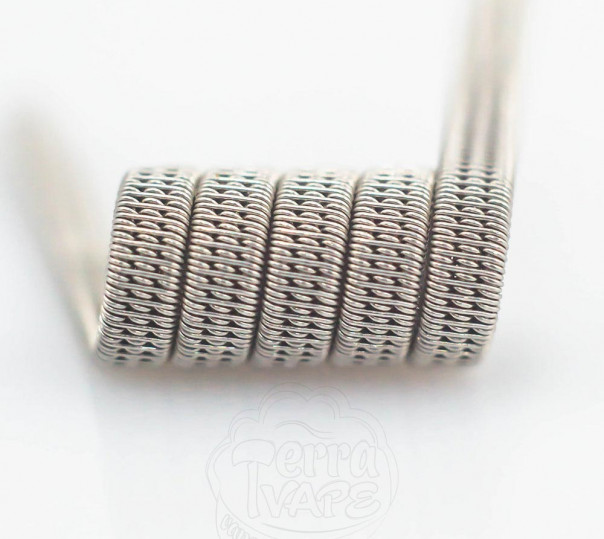 Спіраль Triple Staggered Fused Clapton Coil (готовий койл для вейпа) Спіраль Triple Staggered Fused Clapton Coil (готовий койл для вейпа)