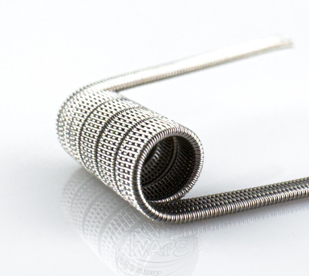 Спіраль Quadro Staggered Fused Clapton Coil (готовий койл для вейпа)