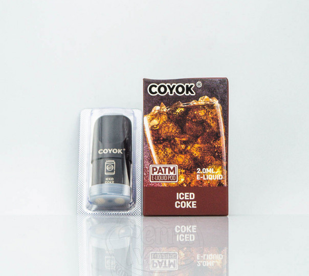 Coyok Iced Coke (Кока-Кола) картридж для Relx Essential/Infinity Coyok Iced Coke (Кока-Кола) картридж для Relx Essential/Infinity